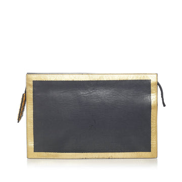 Bottega Veneta Leather Clutch Bag