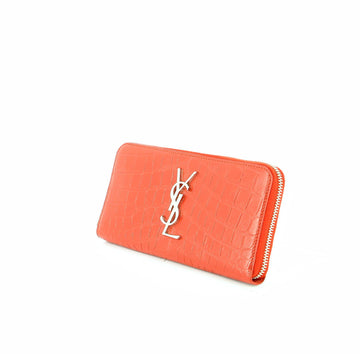 Yves saint Laurent red wallet
