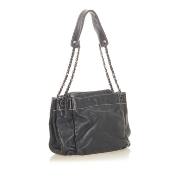2004-2005 Chanel Lambskin Leather Shoulder Bag