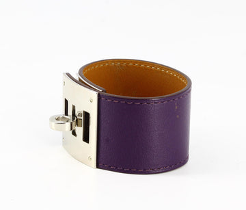 2010 Hermes Violet Kelly Dog Bracelet