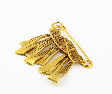 Hermes Golden brooch