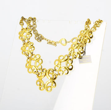 Yves Saint Laurent Golden necklace