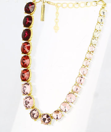 Oscar De La Renta Pink Pearl Necklace