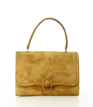 Hermes 60's etrier Veau Doblis handbag