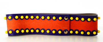 Missoni Multicolor Leather And Suede Belt