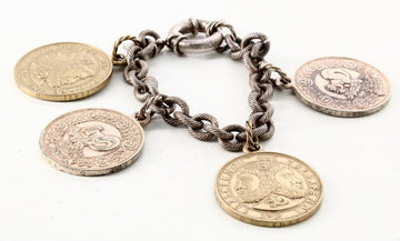 Fendi coins bracelet