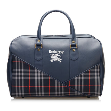 Burberry Leather Duffel Bag