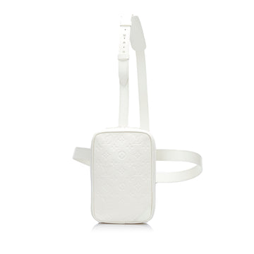 Louis Vuitton Monogram Taurillon Utility Side Crossbody Bag
