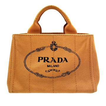 PRADA Canapa Logo Handbag