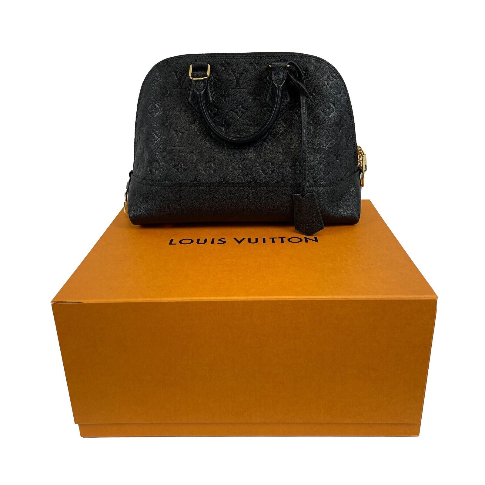 LOUIS VUITTON - Neo Alma PM Monogram Empreinte Leather Top Handle Shou