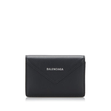 Balenciaga Leather Card Case Card Holder