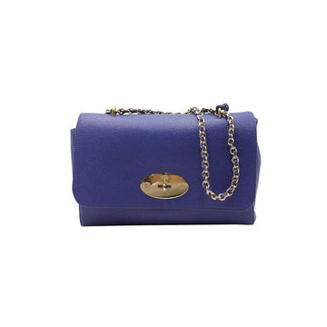 MULBERRY Electric Blue Lily Shoulder Bag With Chain