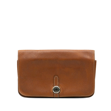 HERMES Togo Dogon Duo Wallet Long Wallets