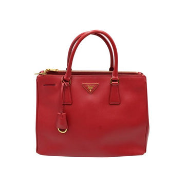 PRADA Red Galleria Saffiano Leather Bag