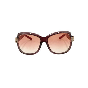 GUCCI  Brown Crystal Horsebit Crystal Accent Sunglasses
