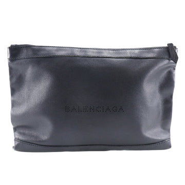 BALENCIAGA Navy Clutch Bag