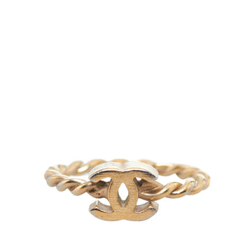 CHANEL CC and Camellia Rings Costume Ring