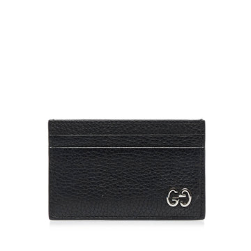 GUCCI GG Leather Card Holder