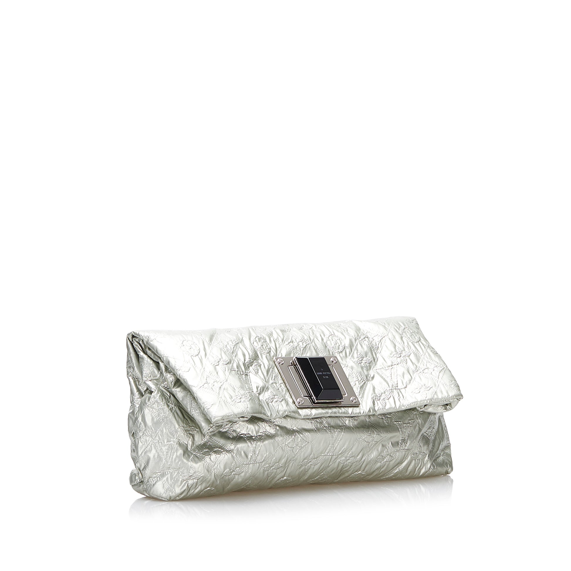 Louis Vuitton Silver Limelight Altair Clutch