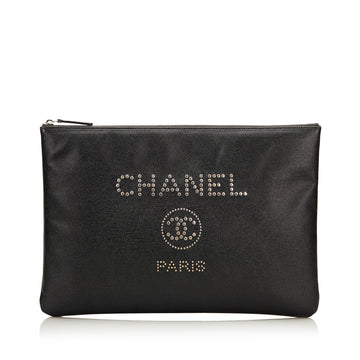 Chanel Deauville O Case Clutch Bag