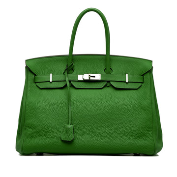 HERMES (Hermes) in the loop 18 handbag tote bag Vert Comic (SV