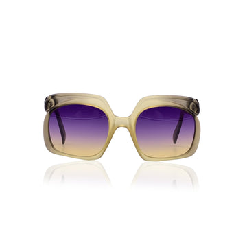 CHRISTIAN DIOR Vintage Sunglasses 2009 667 Purple Yellow 52/20 140Mm