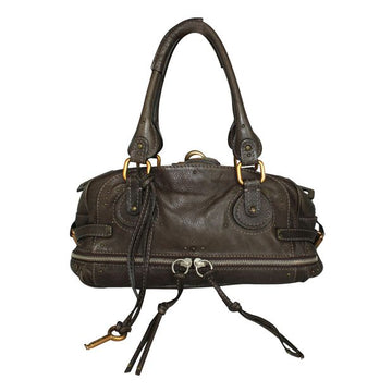 Chloã Dark Brown Paddington Bag