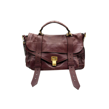 PROENZA SCHOULER Burgundy Ps1 Medium Shoulder Bag