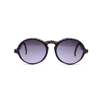 Kenzo Joe Vintage Black Oval Unisex Sunglasses K025/K032 50/20 130Mm