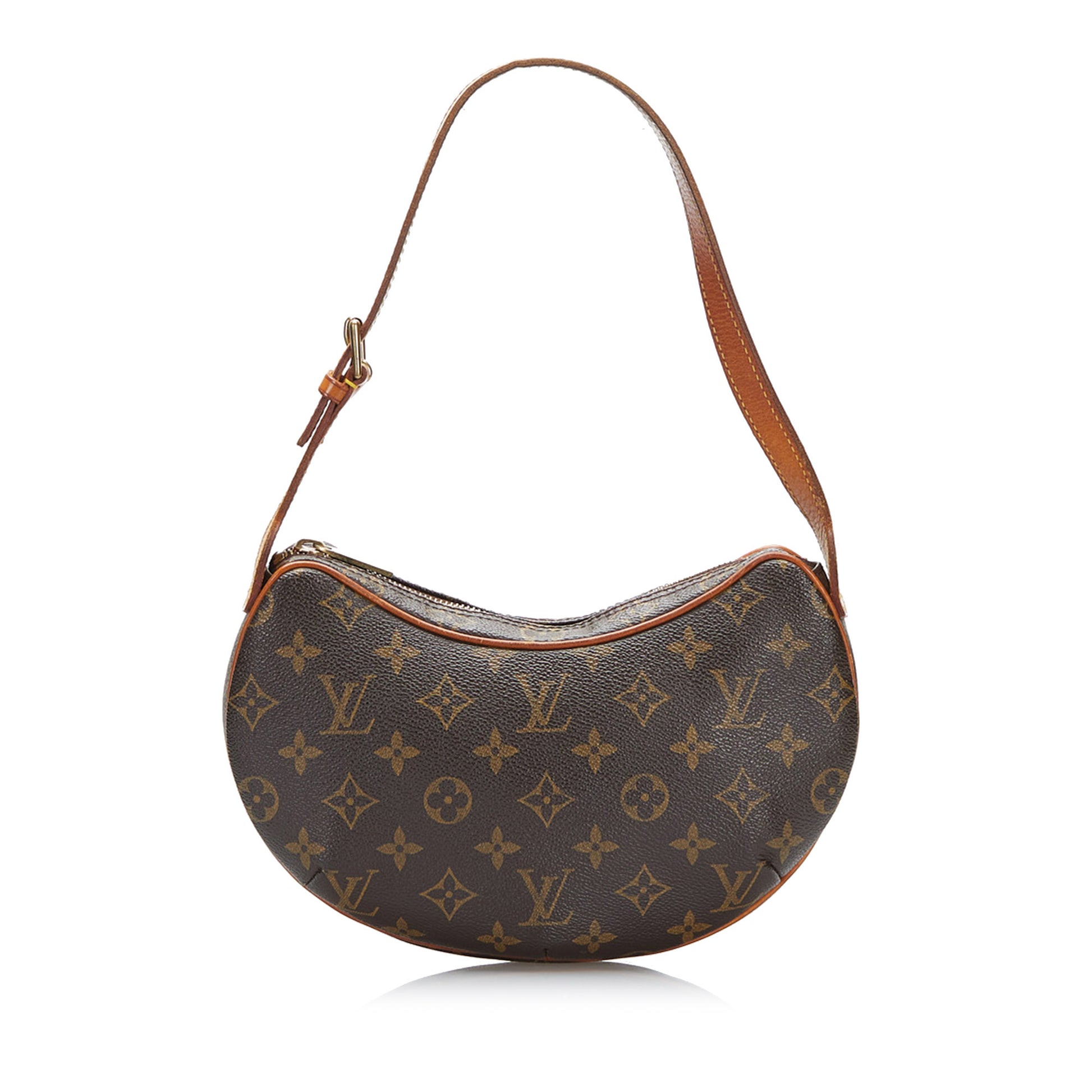 Louis Vuitton Vintage - Monogram Croissant PM Bag - Brown - Monogram Canvas  and Leather Handbag - Luxury High Quality - Avvenice