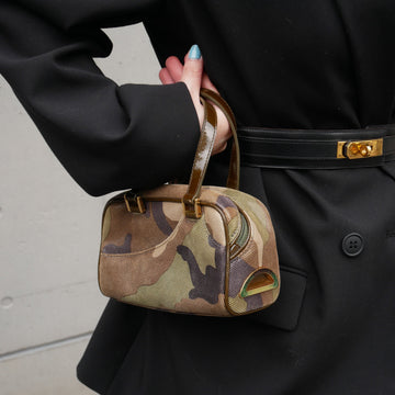 Christian Dior 2001 Camouflage Handbag