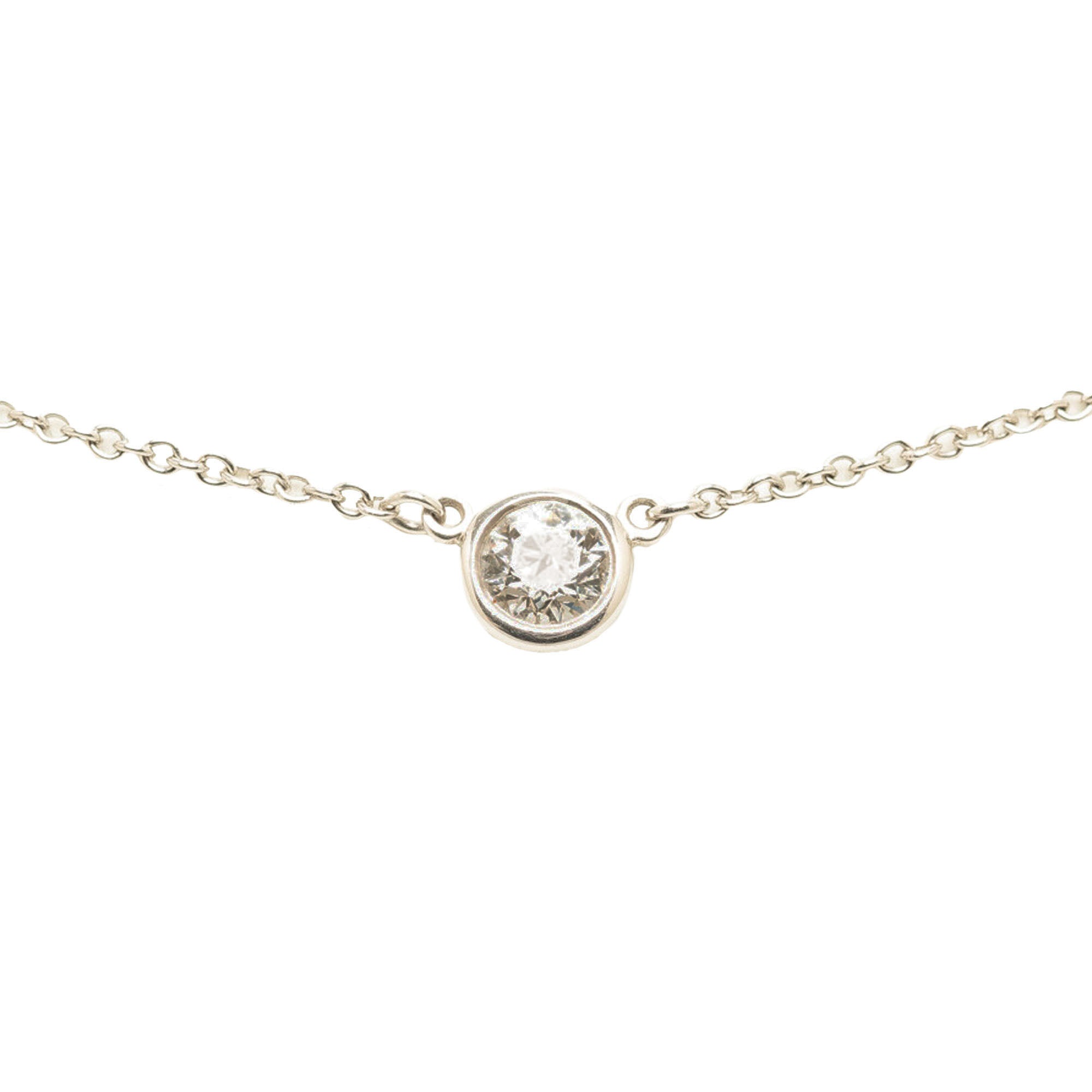 14k Yellow Gold 2.51 Cttw Round Brilliant Cut Diamond By The Yard Necklace  – Exeter Jewelers