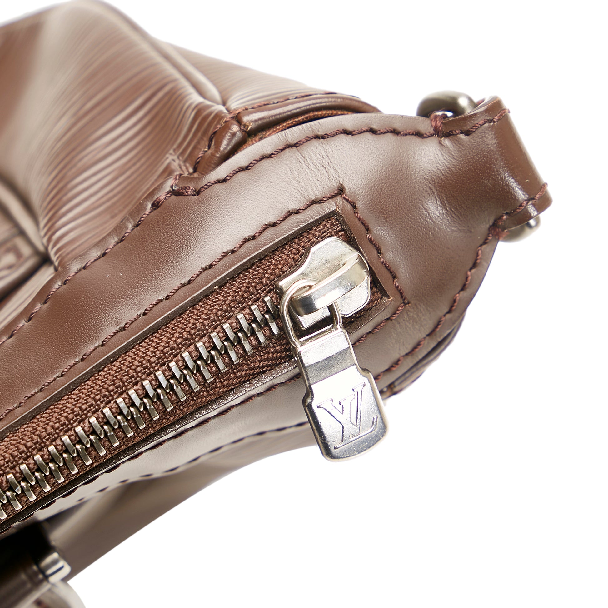 Louis Vuitton Dhanura Handbag Epi Leather PM Brown 8091183