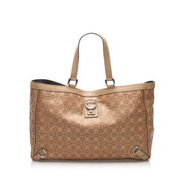 Gucci Horsebit Abbey D-Ring Leather Tote Bag