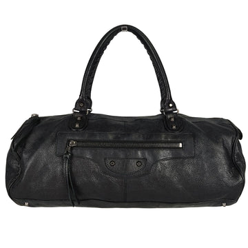 BALENCIAGA Balenciaga Balenciaga Maxi City travel bag in black leather