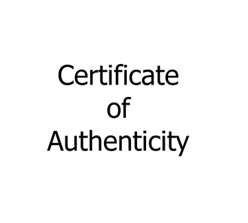 LOUIS VUITTON **Certificate of Authenticity*** [COA]