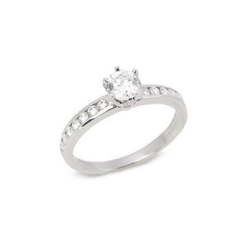 Tiffany & Co Brilliant Cut 047ct Diamond Solitaire Ring