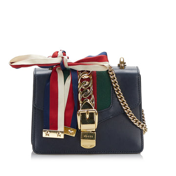 Gucci Mini Sylvie Chain Crossbody Bag