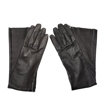 CHANEL Camellia Lambskin Tall Gloves Other Accessories