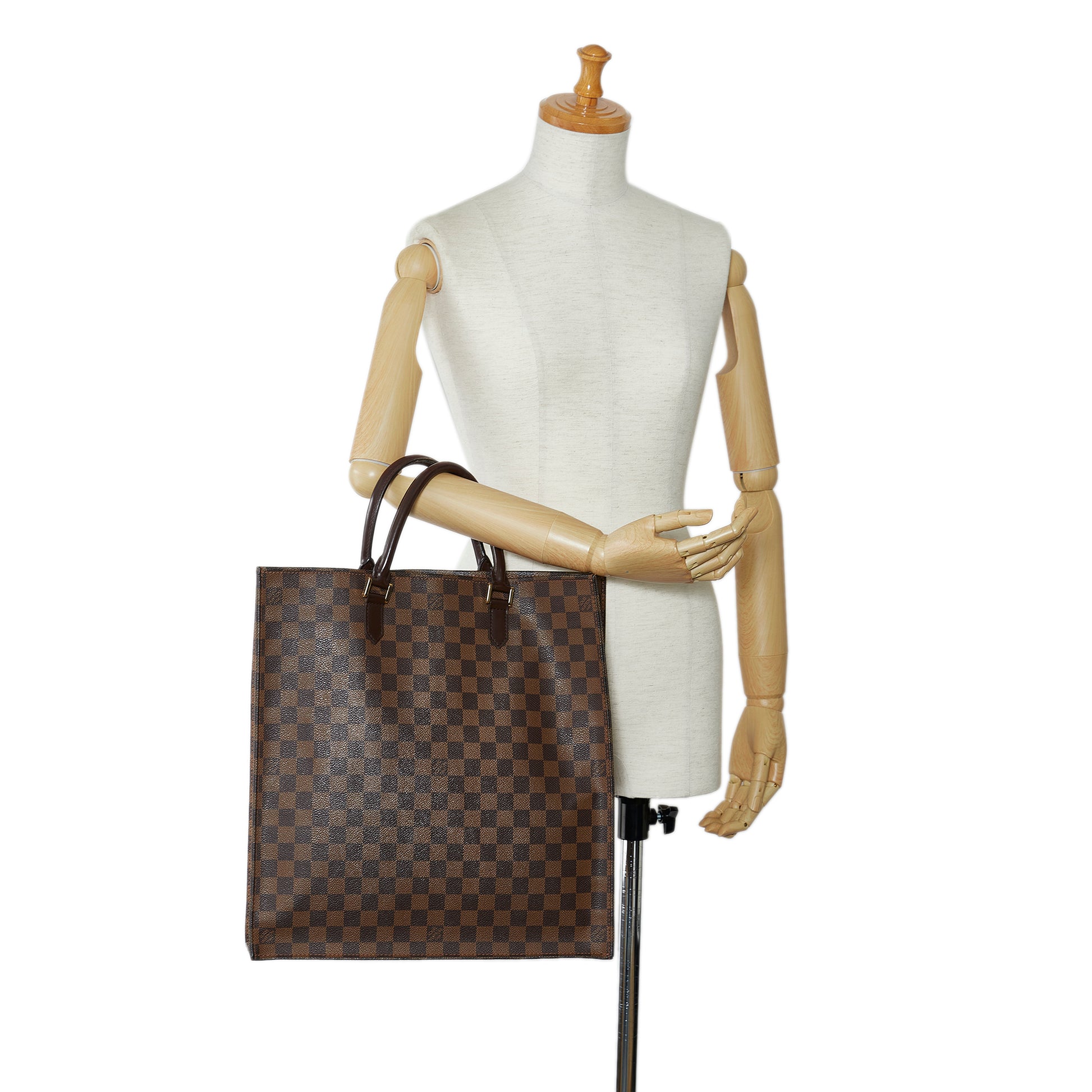 Louis Vuitton Damier Ebene Sac Plat - Totes, Handbags