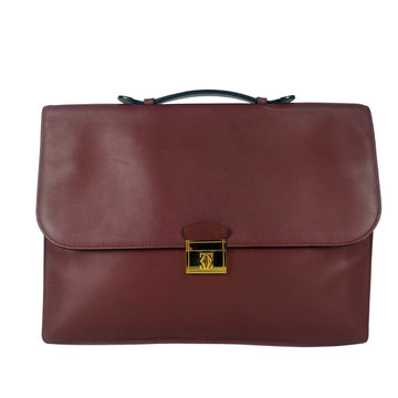 CARTIER leather briefcase handbag