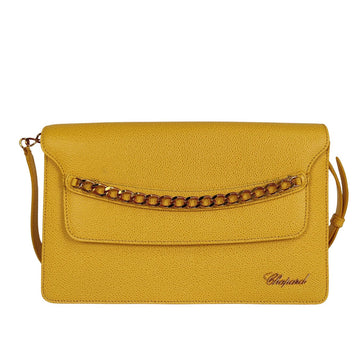 CHOPARD Monaco shoulder bag in yellow leather