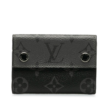 LOUIS VUITTON Monogram Eclipse Reverse Discovery Compact Wallet Small Wallets