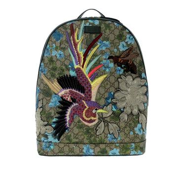 Gucci Embroidered GG Supreme Blooms Backpack