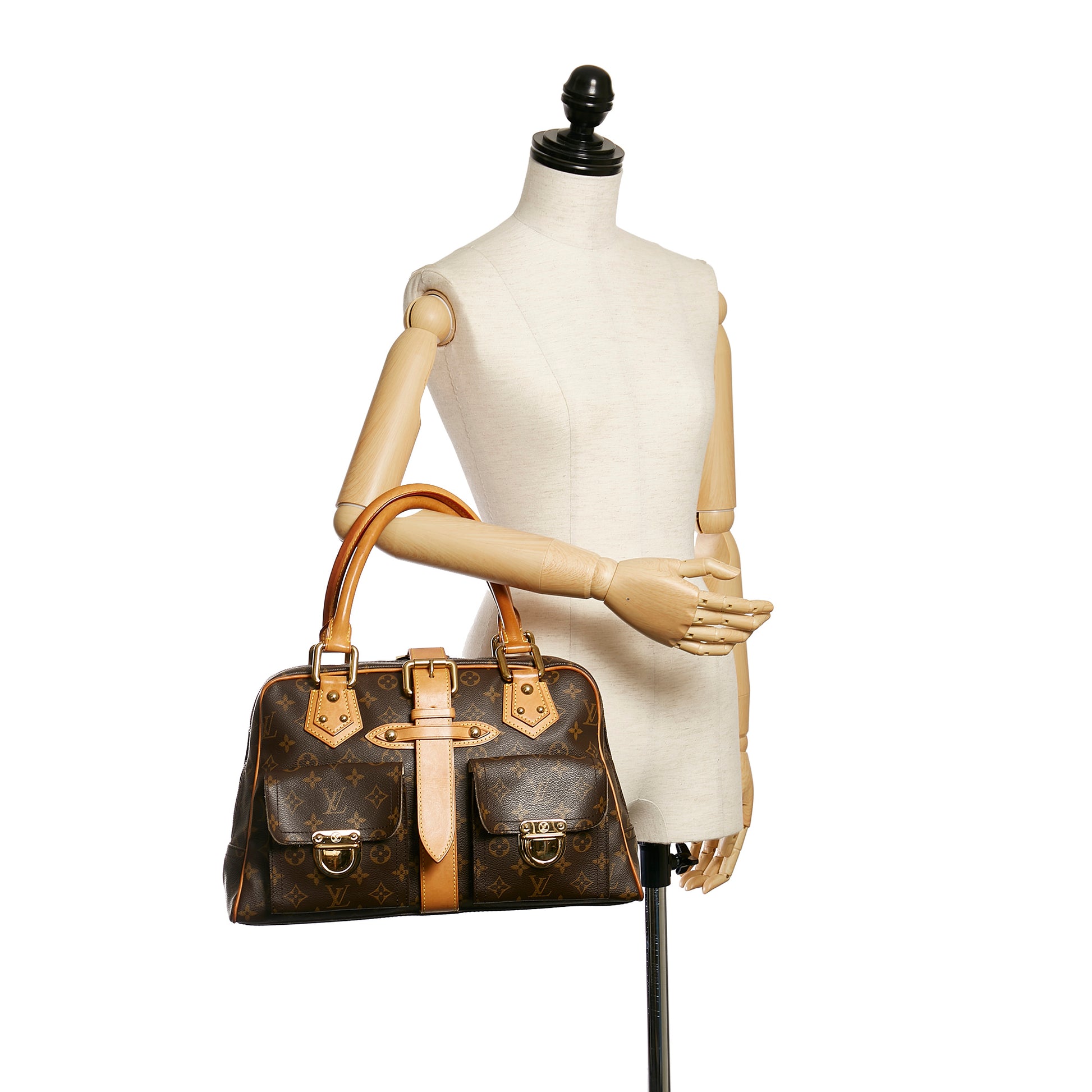 Louis Vuitton Monogram Manhattan GM Handbag