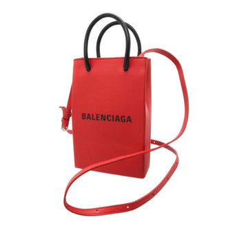 Balenciaga Shopping Phone Holder Satchel