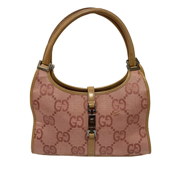 Gucci GG Canvas Jackie Bardot Handbag
