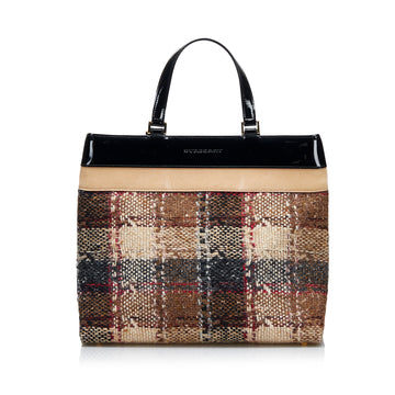 Burberry Tweed Handbag