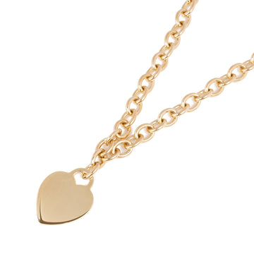Tiffany & Co Heart Tag Charm Necklace