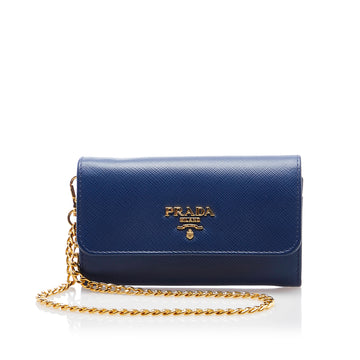 Prada Saffiano Wallet On Chain Crossbody Bag